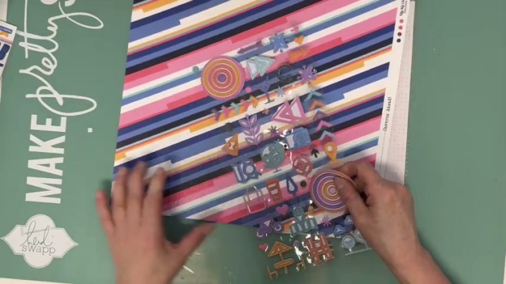 Step 5: Layer Your Puffy Stickers
