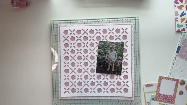 Step 5: Adhere the Cut File and Add Your Photo