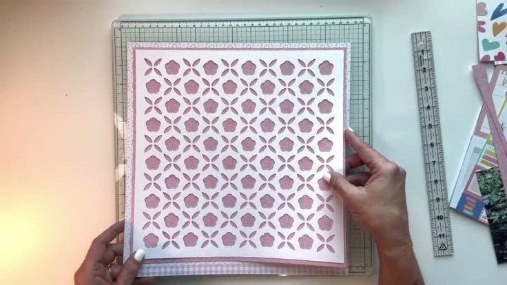 Step 1: Cut Your Patterned Paper to Fit the Cut File
