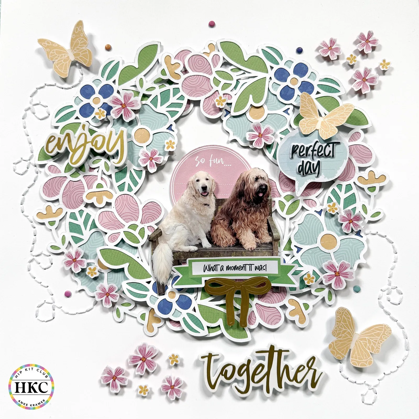 Layout with layered cut files