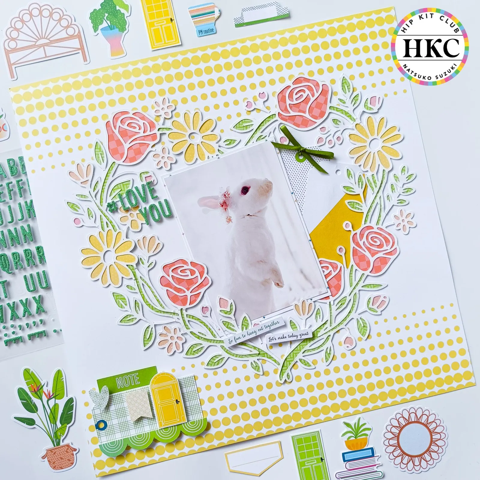 Framing with a Cut File💛